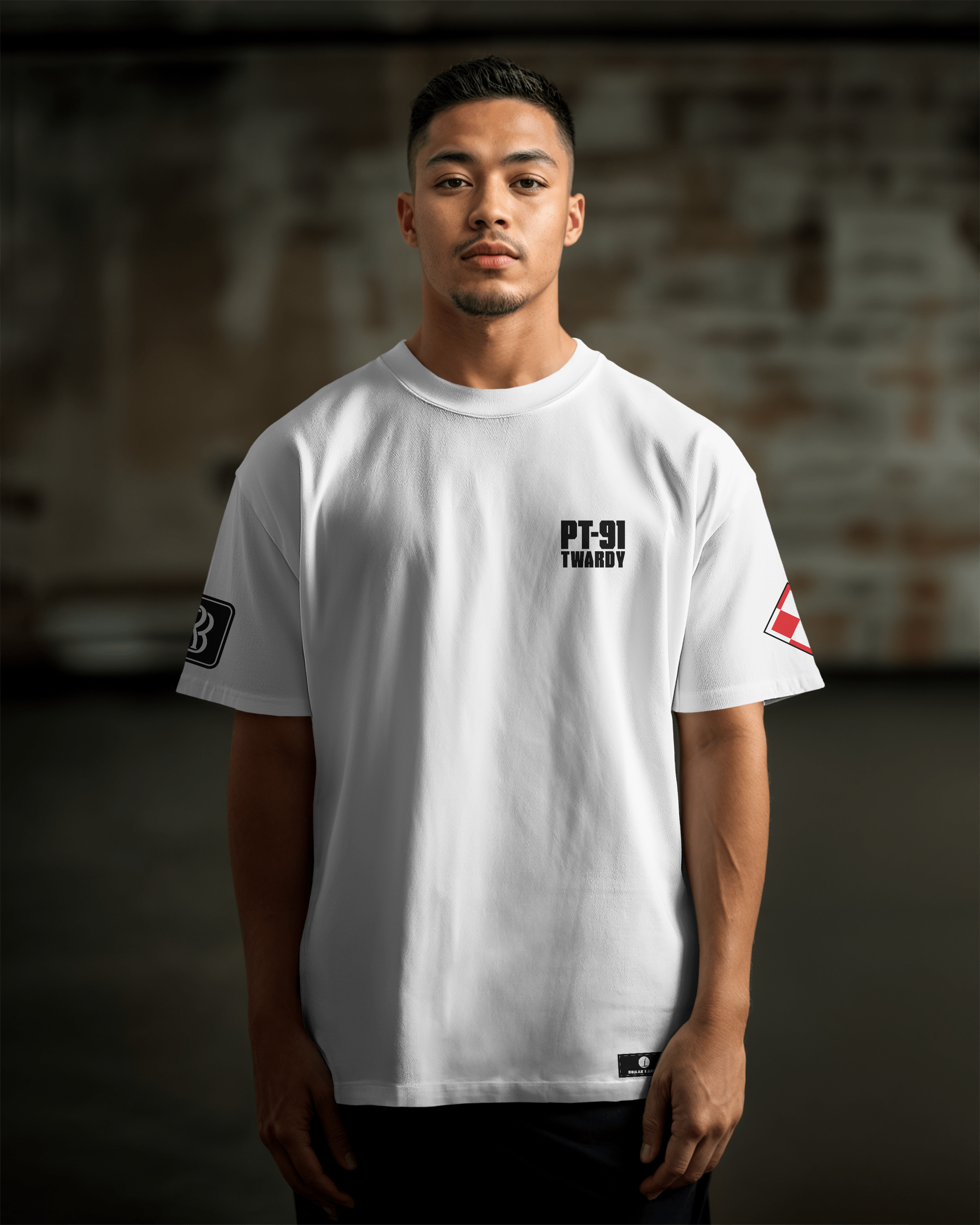 PT-91 Twardy Oversize T-shirt Unisex (3 kolory)