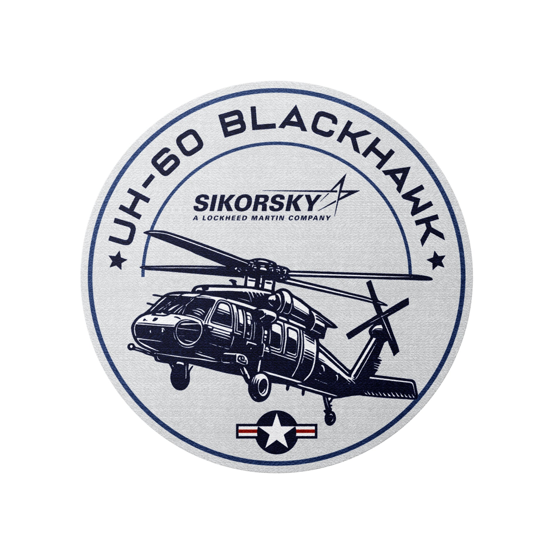 UH-60 Blackhawk Termo aplikacja tekstylna
